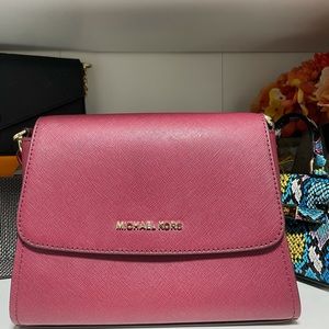 Michael Kors Red Burgundy Crossbody.